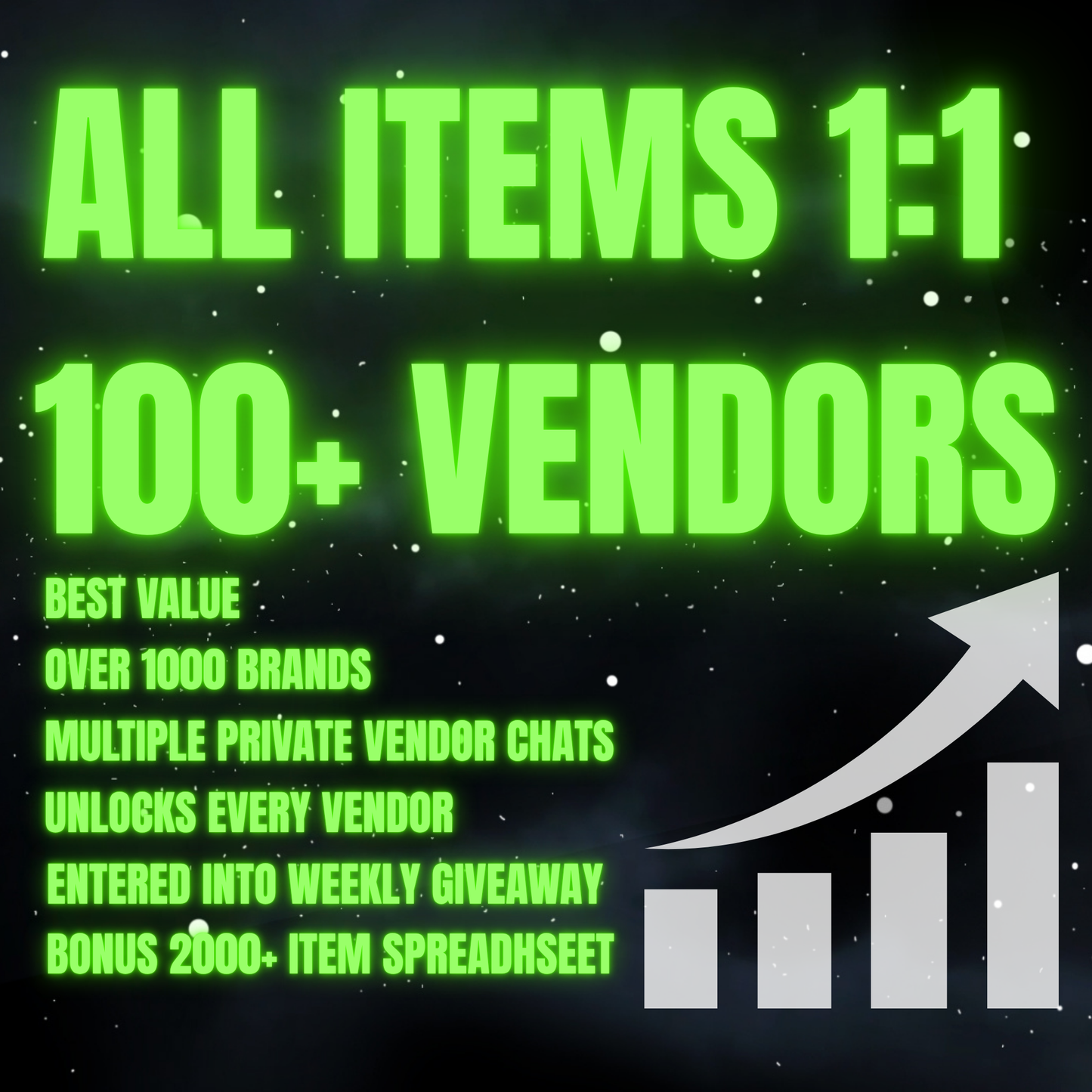 ALL ITEMS private vendor.